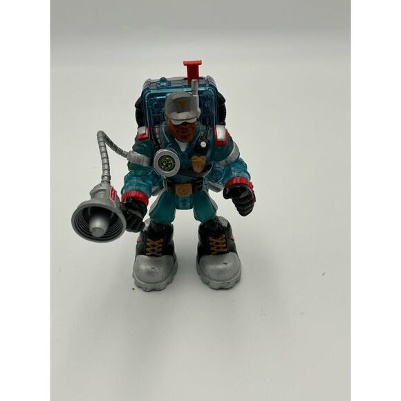 Fisher Price Rescue Heroes Action Figure Police Officer Jake Justice 1999 - Picture 1 of 4